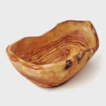 Exquisite Handcrafted Olive Wood Serving Bowl - Nature's Timeless Art