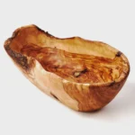 Exquisite Handcrafted Olive Wood Serving Bowl - Nature's Timeless Art