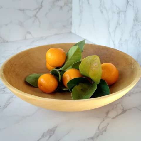 Hand-Turned Pistachio Wood Bowl - Thin, Hard & Distinctive