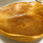 Handcarved Root Wood Bowl - Organic Artistry and Natural Elegance