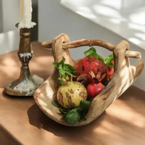 Handcrafted River Willow Fruit Basket2