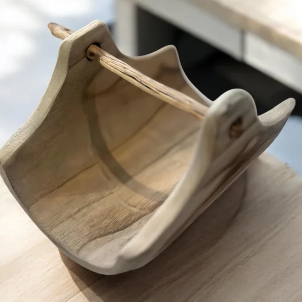 Handcrafted River Willow Fruit Basket